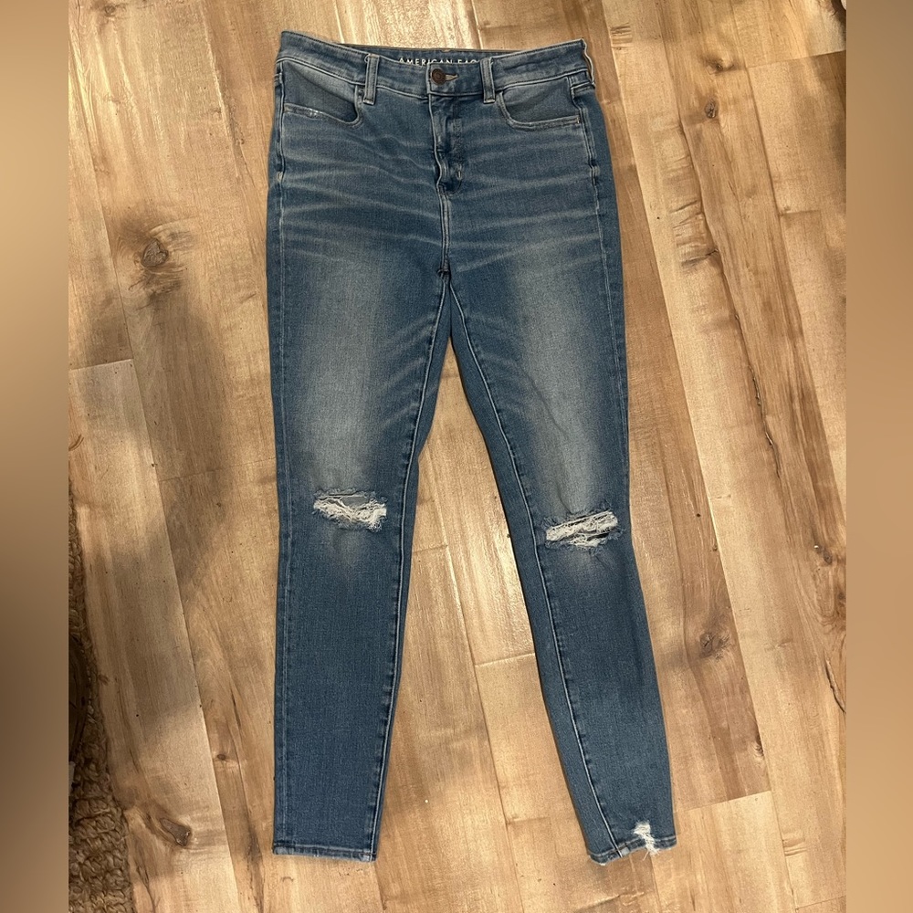 American eagle skinny jeans 8